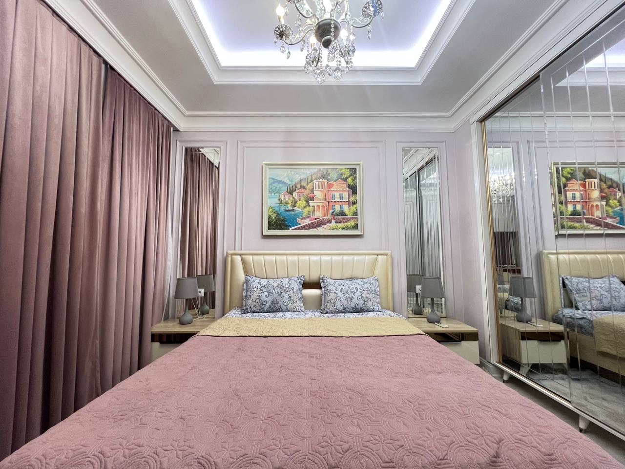 Аренда посуточно 2 комнатной квартиры Ташкент-Сити ЖК Gardens